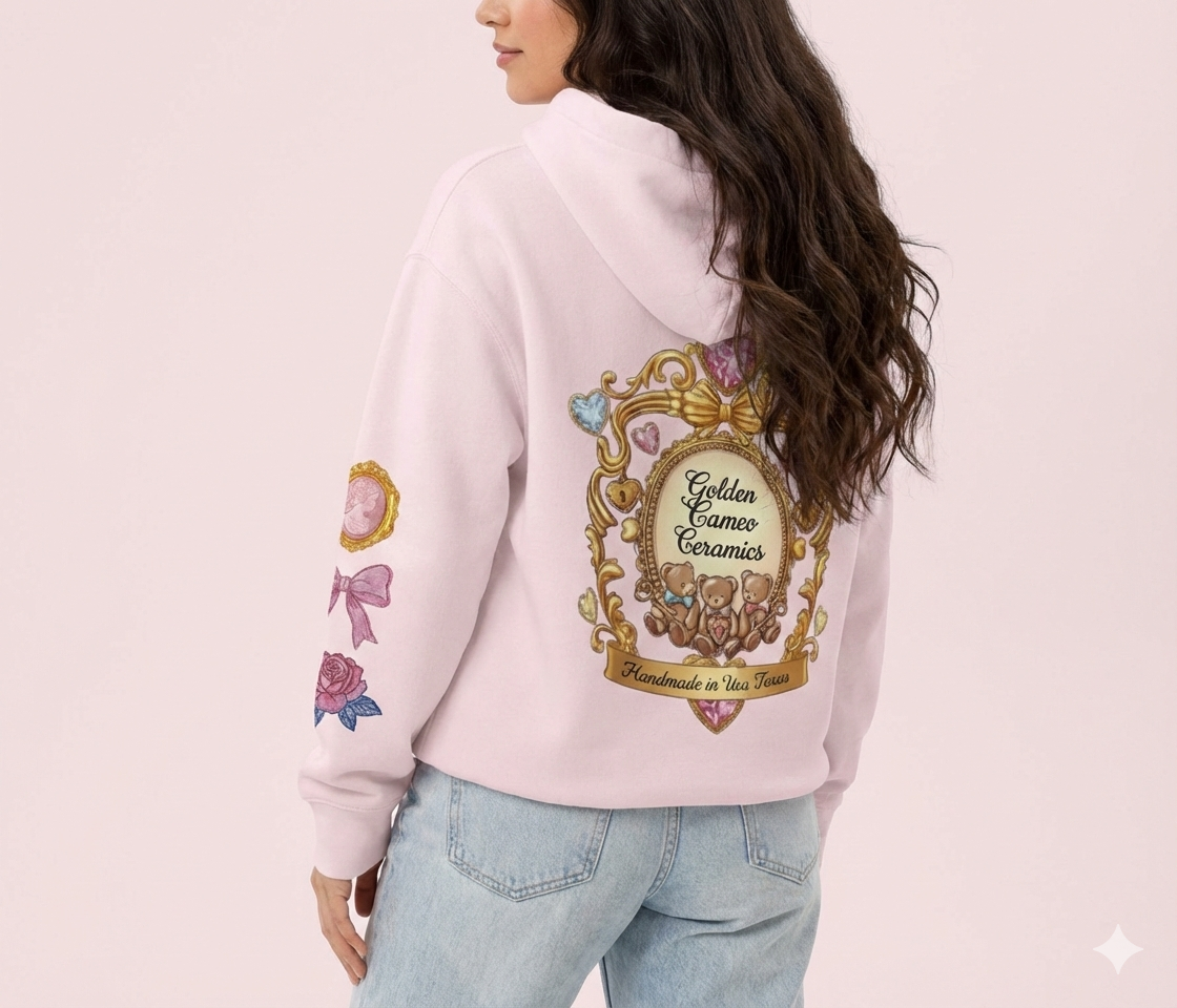The Golden Cameo Ceramics Social Club Hoodie