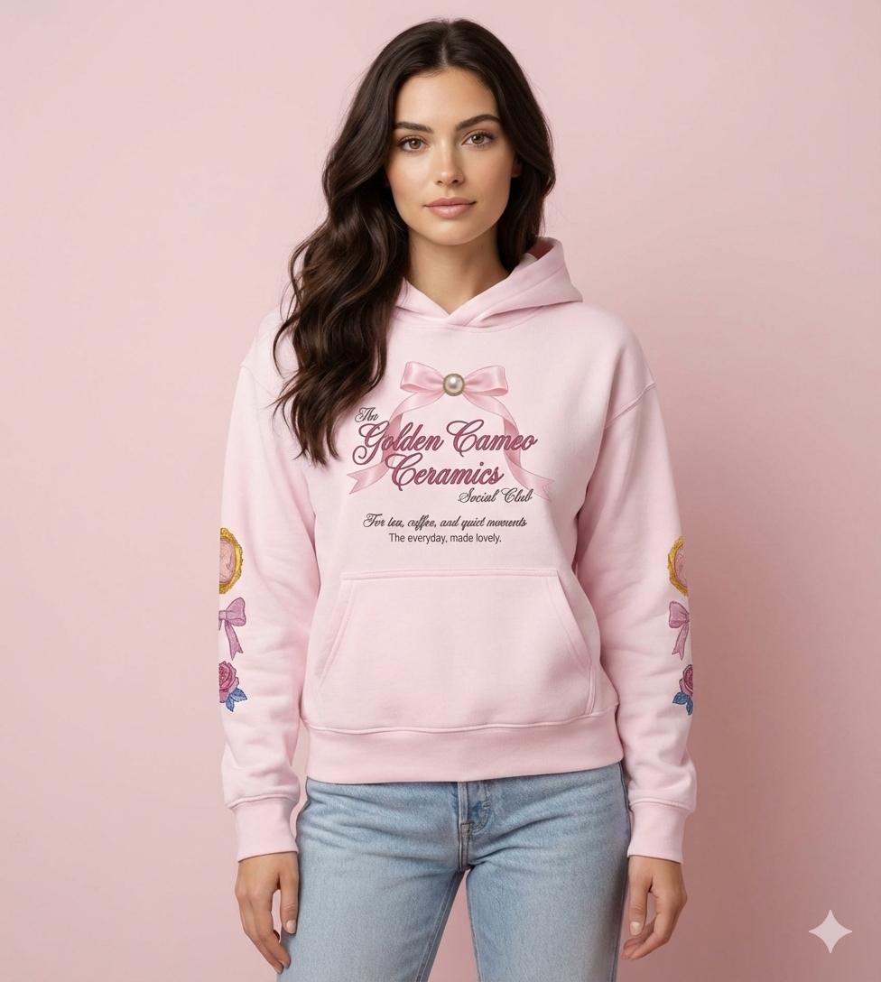 The Golden Cameo Ceramics Social Club Hoodie