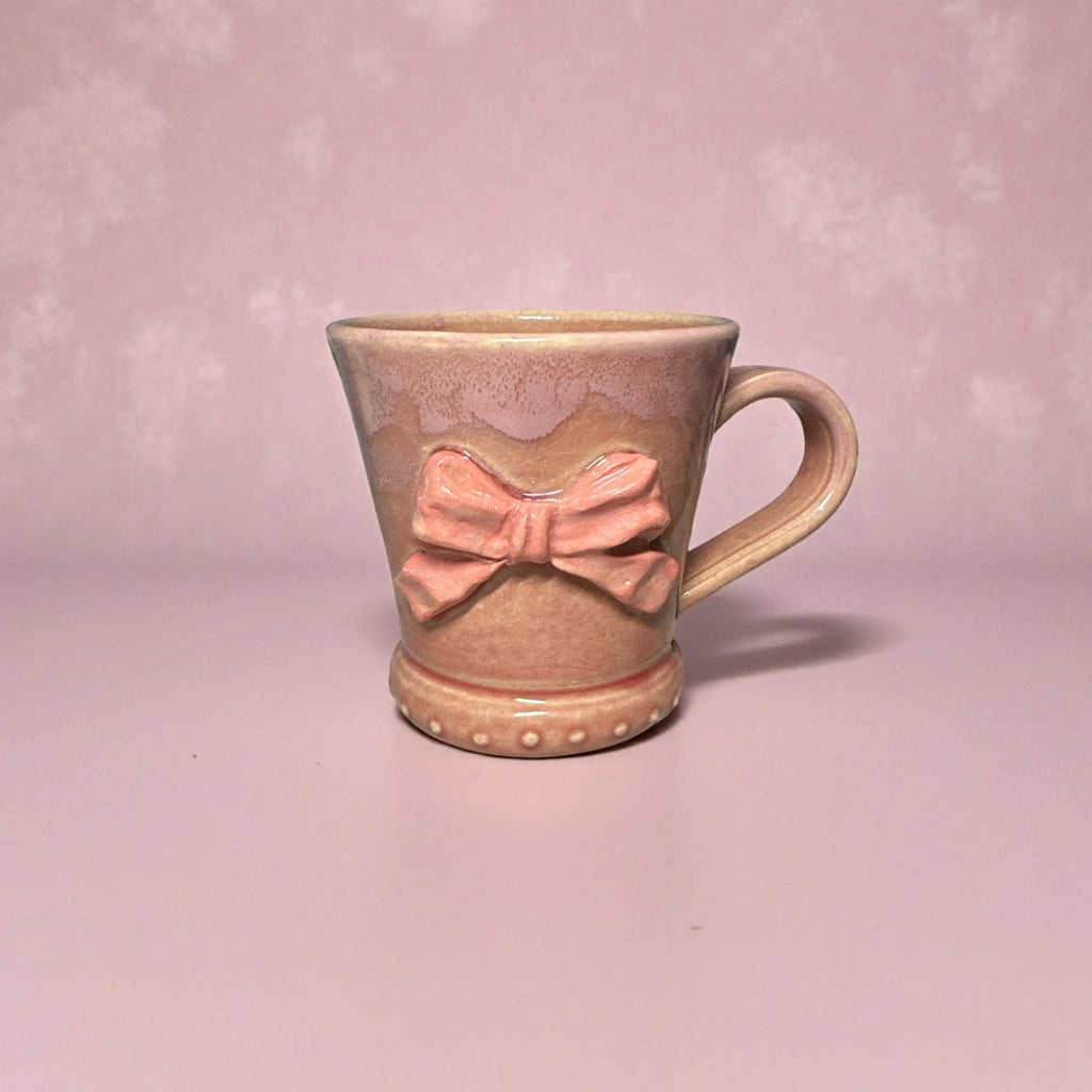 (Valentines) Pink Bow Mug